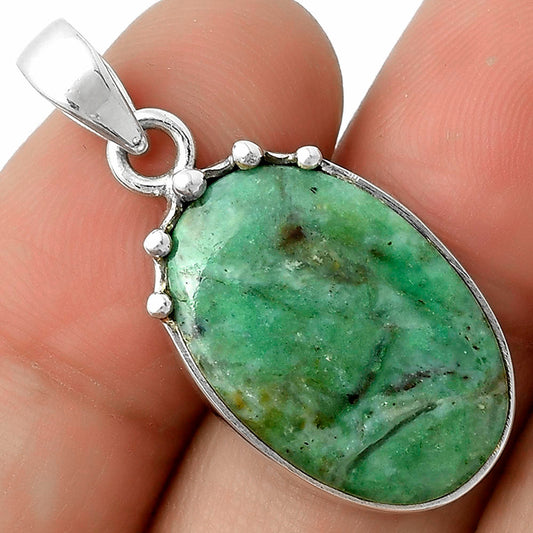Natural Larsonite Jasper Pendant P-1349 SDP116664-0