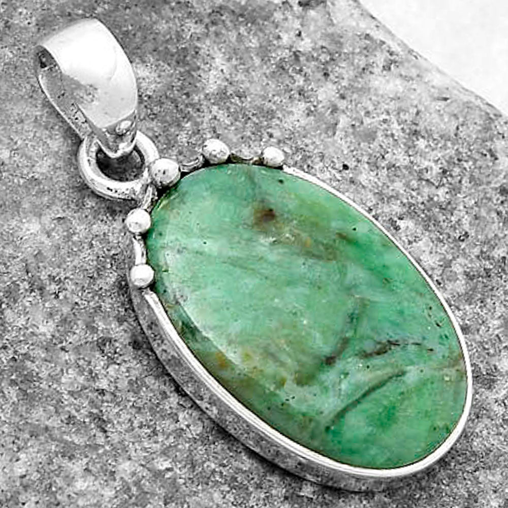 Natural Larsonite Jasper Pendant P-1349 SDP116664-2