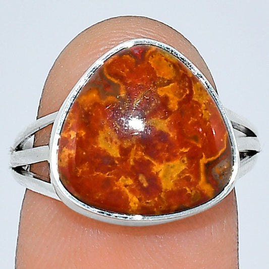 Natural Rare Cady Mountain Agate Ring size-7 R-1003 SDR240467-0